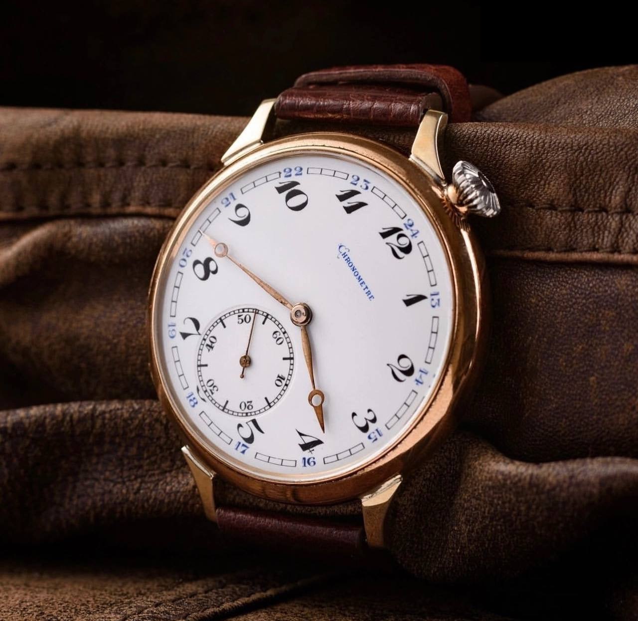 Павел Буре pocket watch, can be converted into a wristwatch