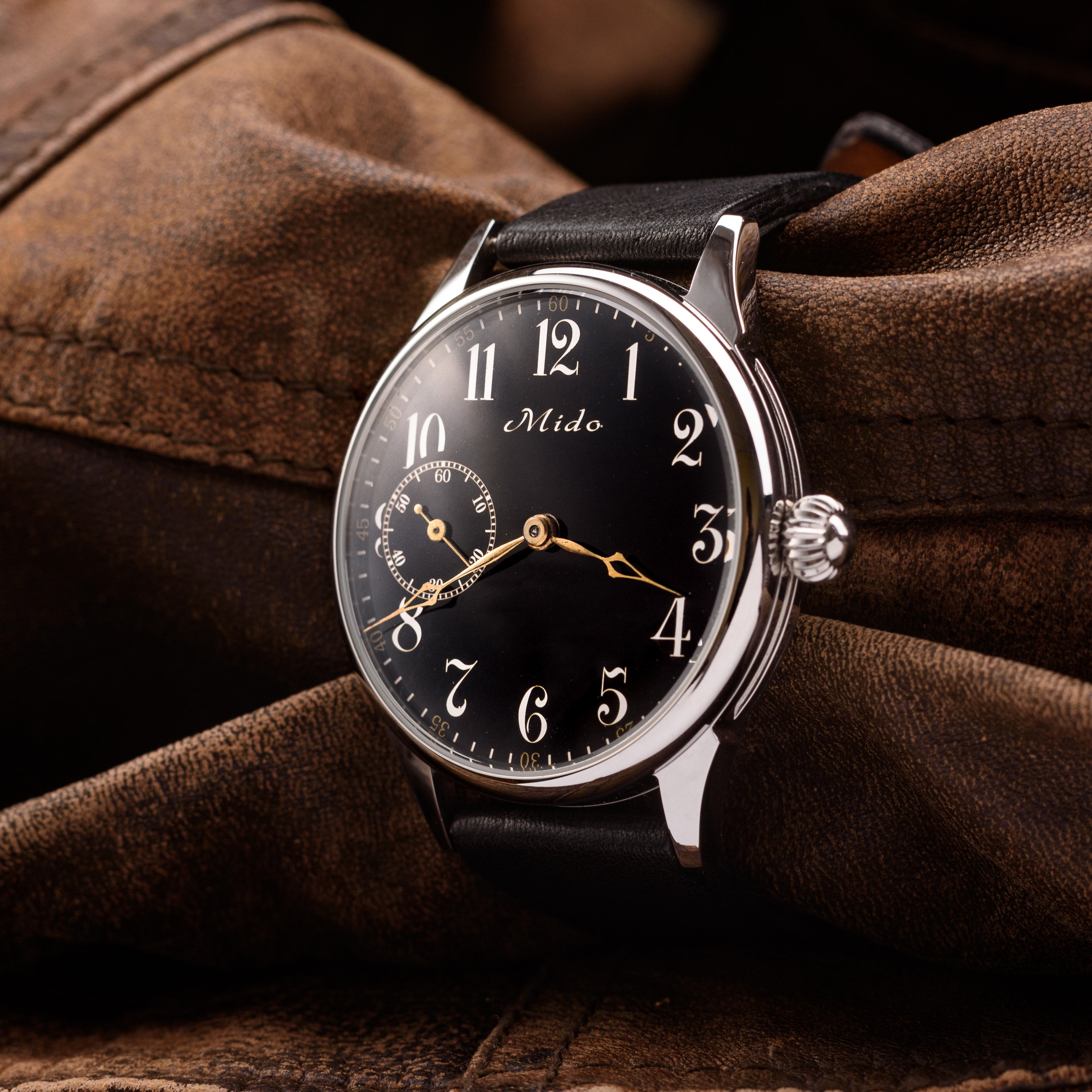 Mido Classic Watch. Black Hole. Movement 1930